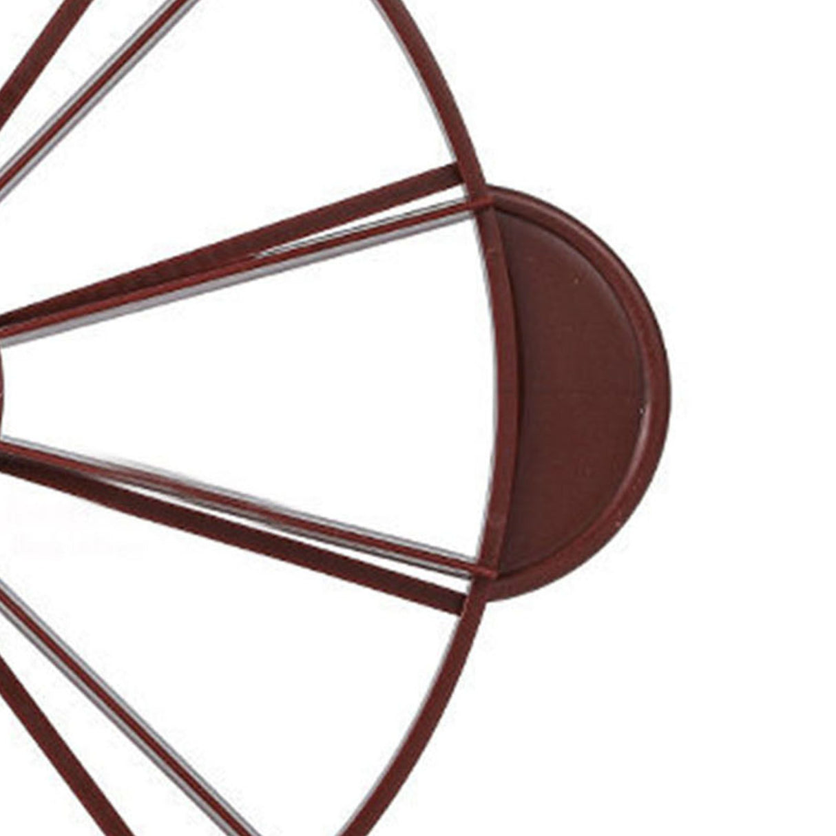 Cake Portion Marker Food Grade Round 10/12 Piece Cake Slice Marker Equal Portion Cutter Bread Cake Divider Baking Tool Dark Red (Brown) 126g/4.4oz(280)