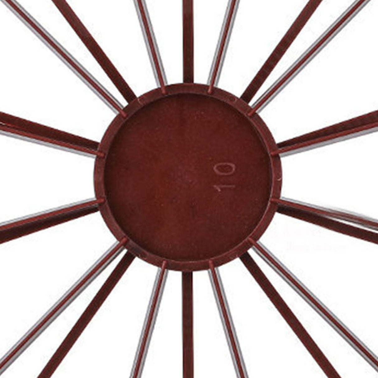 Cake Portion Marker Food Grade Round 10/12 Piece Cake Slice Marker Equal Portion Cutter Bread Cake Divider Baking Tool Dark Red (Brown) 126g/4.4oz(280)