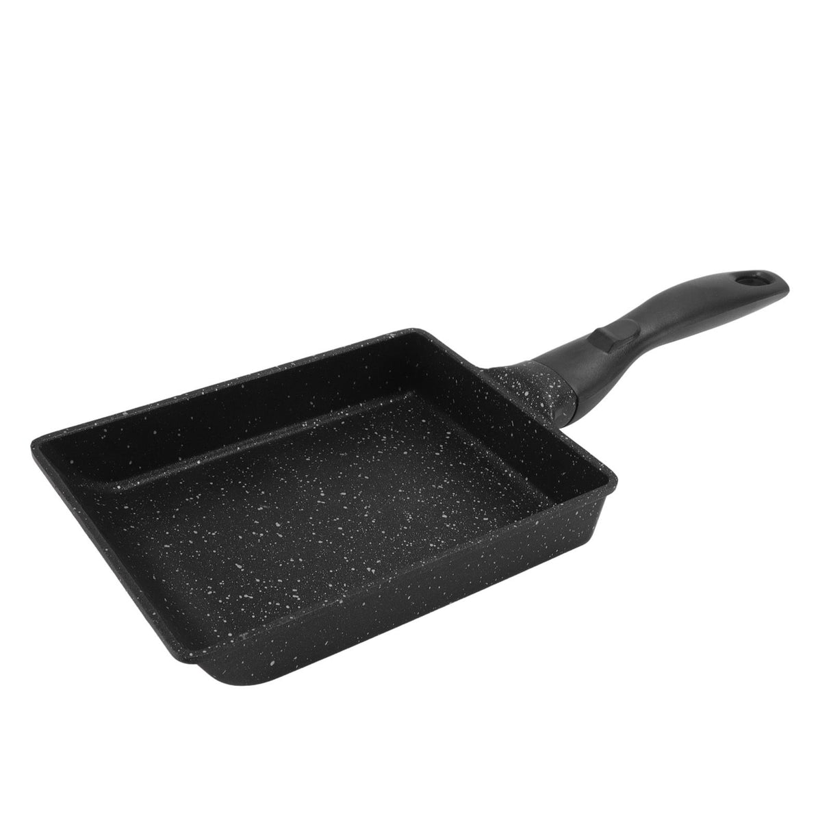 Rectangular Frying Pan Thickened Aluminum Alloy Nonstick Coating Cooking Pan for Steak Egg Roll