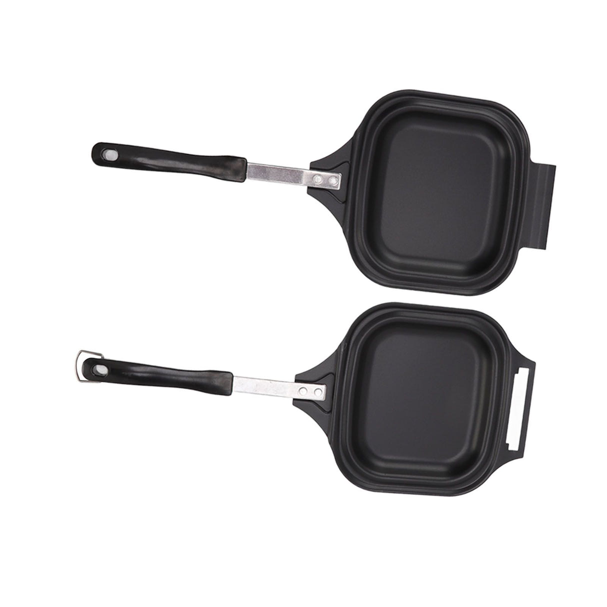 Frying Pan Even Heating Easy Cleaning Double Sided Iron Pancake Pan for Restaurants Home