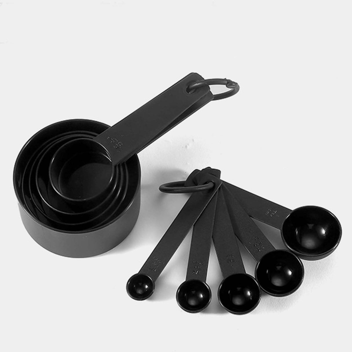 10Pcs Measuring Spoon Set Safe Durable PP Baking Measuring Spoons for Kitchen Gadgets