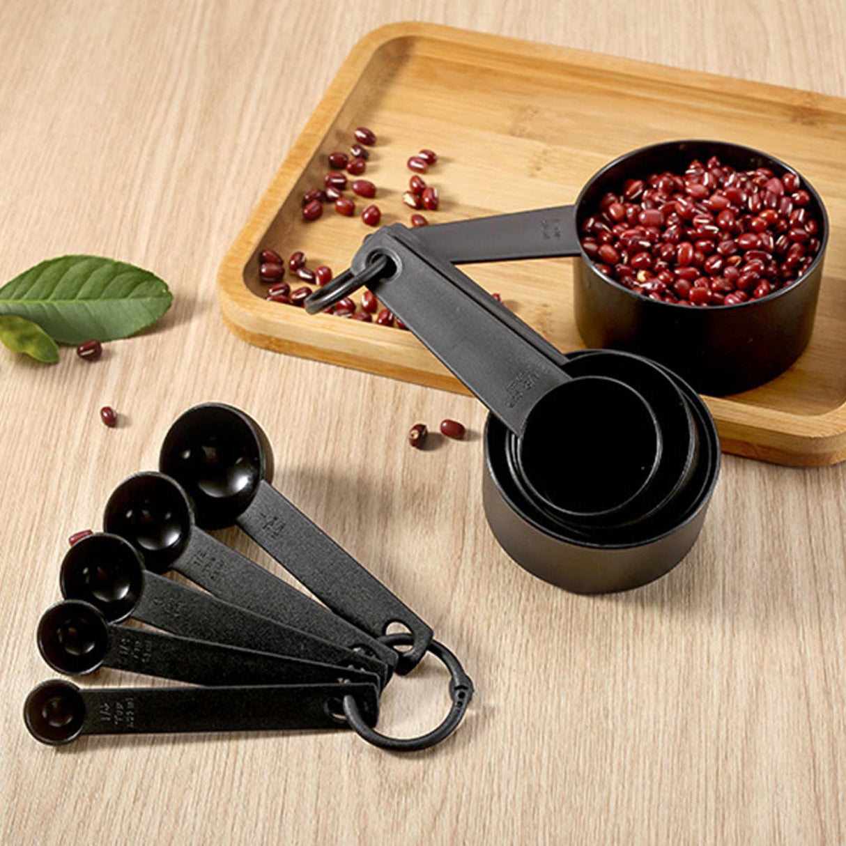 10Pcs Measuring Spoon Set Safe Durable PP Baking Measuring Spoons for Kitchen Gadgets