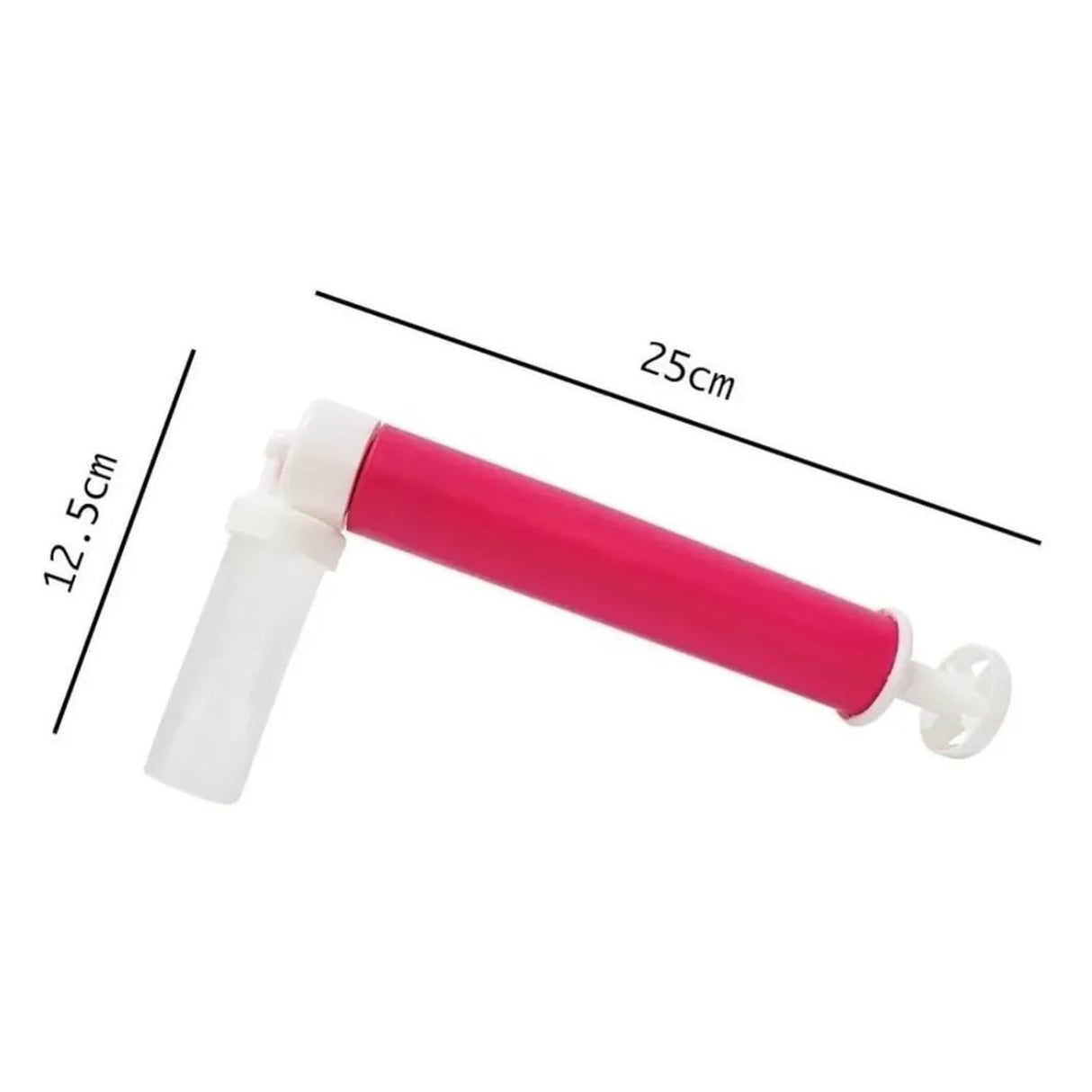 Manual Cake Airbrush Multipurpose Cake Decorating Airbrush with 4 Empty Bottles for Bakery Decoration