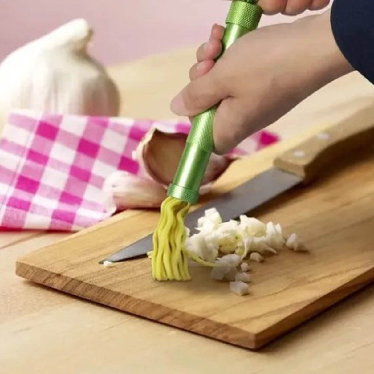 Green Clay Extruder Stainless Steel Clay Extruder Fondant Cake Sculpture Polymer Clay Tools Cake Decorating Tools