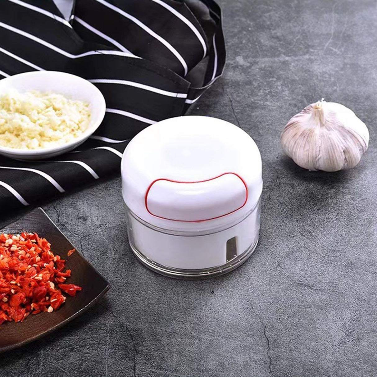 Garlic Chopper Garlic Crusher Press Stainless Steel for Cooking Tool Kitchen Gadgets Garlic Masher