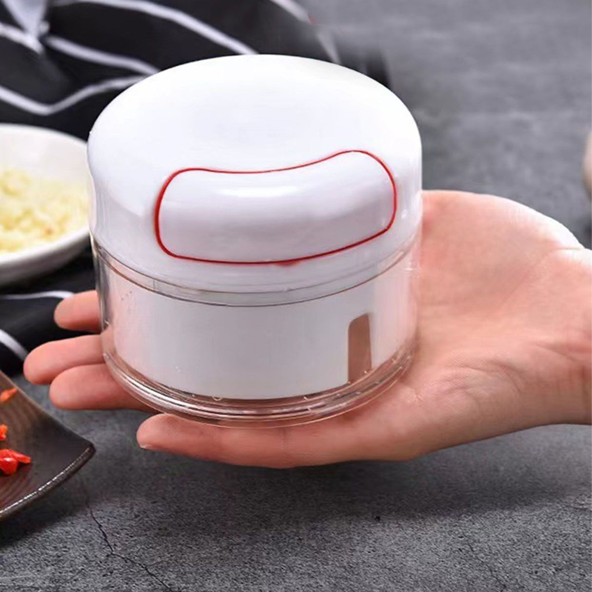 Garlic Chopper Garlic Crusher Press Stainless Steel for Cooking Tool Kitchen Gadgets Garlic Masher