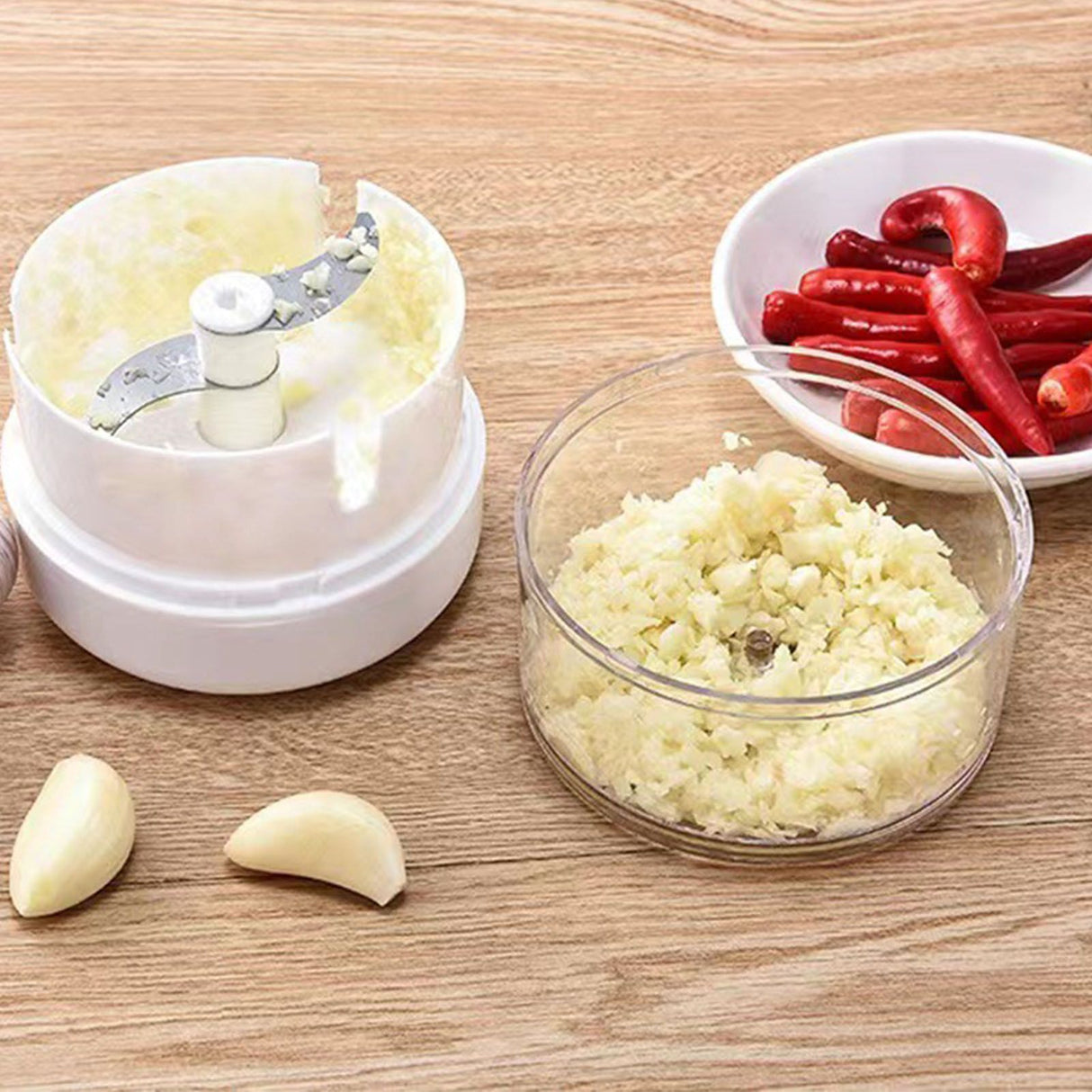 Garlic Chopper Garlic Crusher Press Stainless Steel for Cooking Tool Kitchen Gadgets Garlic Masher