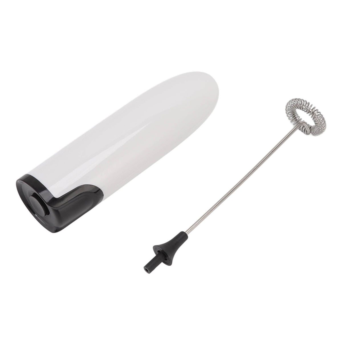 Household Electric Milk Frother Automatic Handheld Milk Foam Maker Coffee Stirring Bar Kitchen Drink Foamer White Black