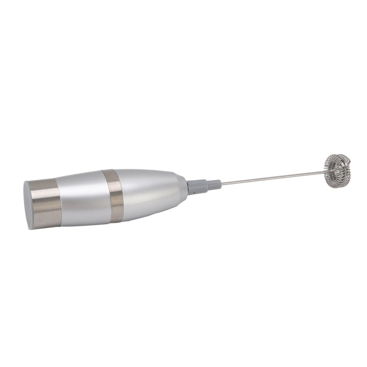 Electric Milk Frother Handheld Battery Operated Drink Mixer Portable Electric Eggbeater with Stainless Steel Whisk