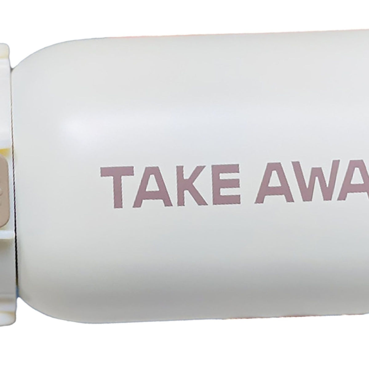 850ml Insulated Water Bottle Large Capacity with Bounce Cap Straw Winter Insulated Cup for Outdoor Beige