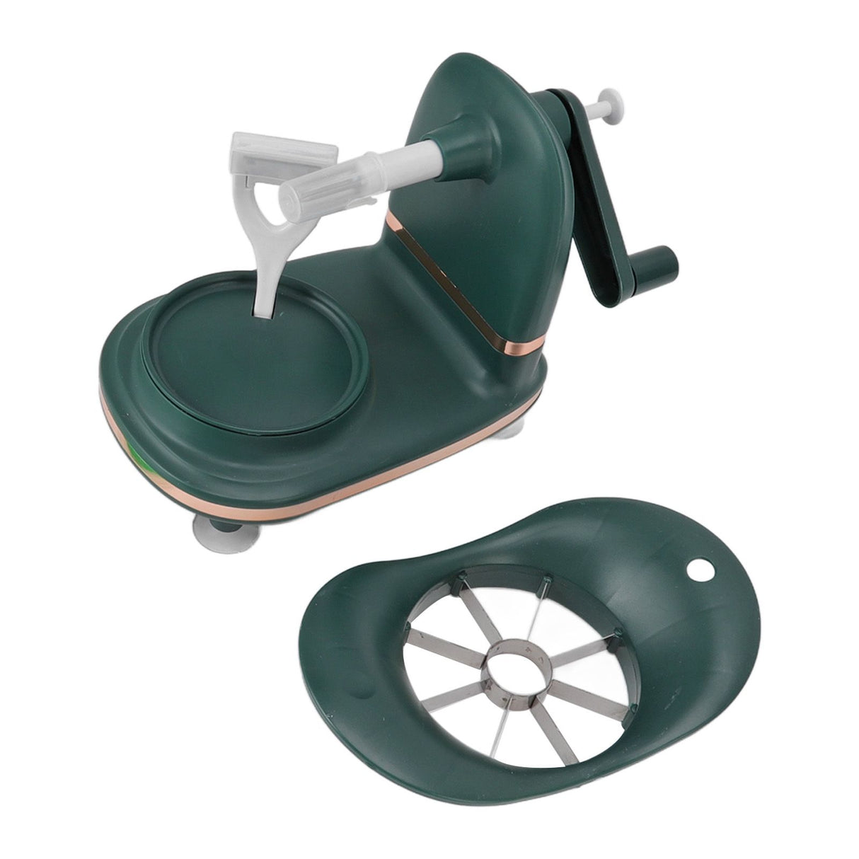 Hand Cranked Apple Peeler Fruit Peeler with Cutter Apple Fruit Peeled Machine Kit Kitchen Tool Upgrade