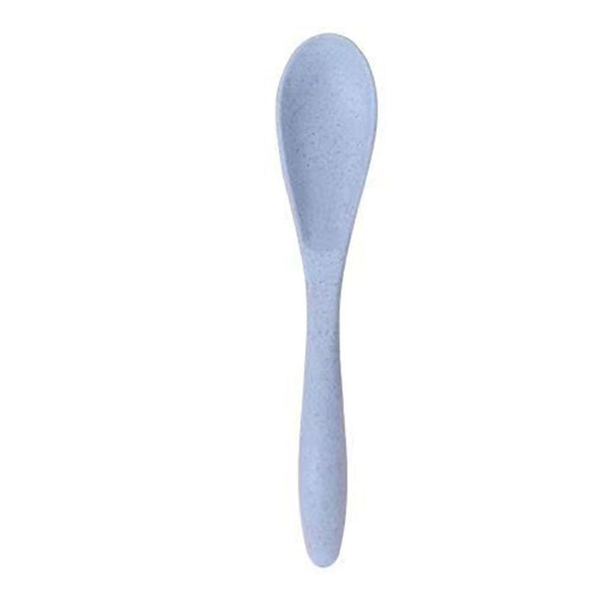 Wheat Straw Cutlery Set Modern Portable Fork Spoon Knife Tableware with Box for Office School Picnic Blue