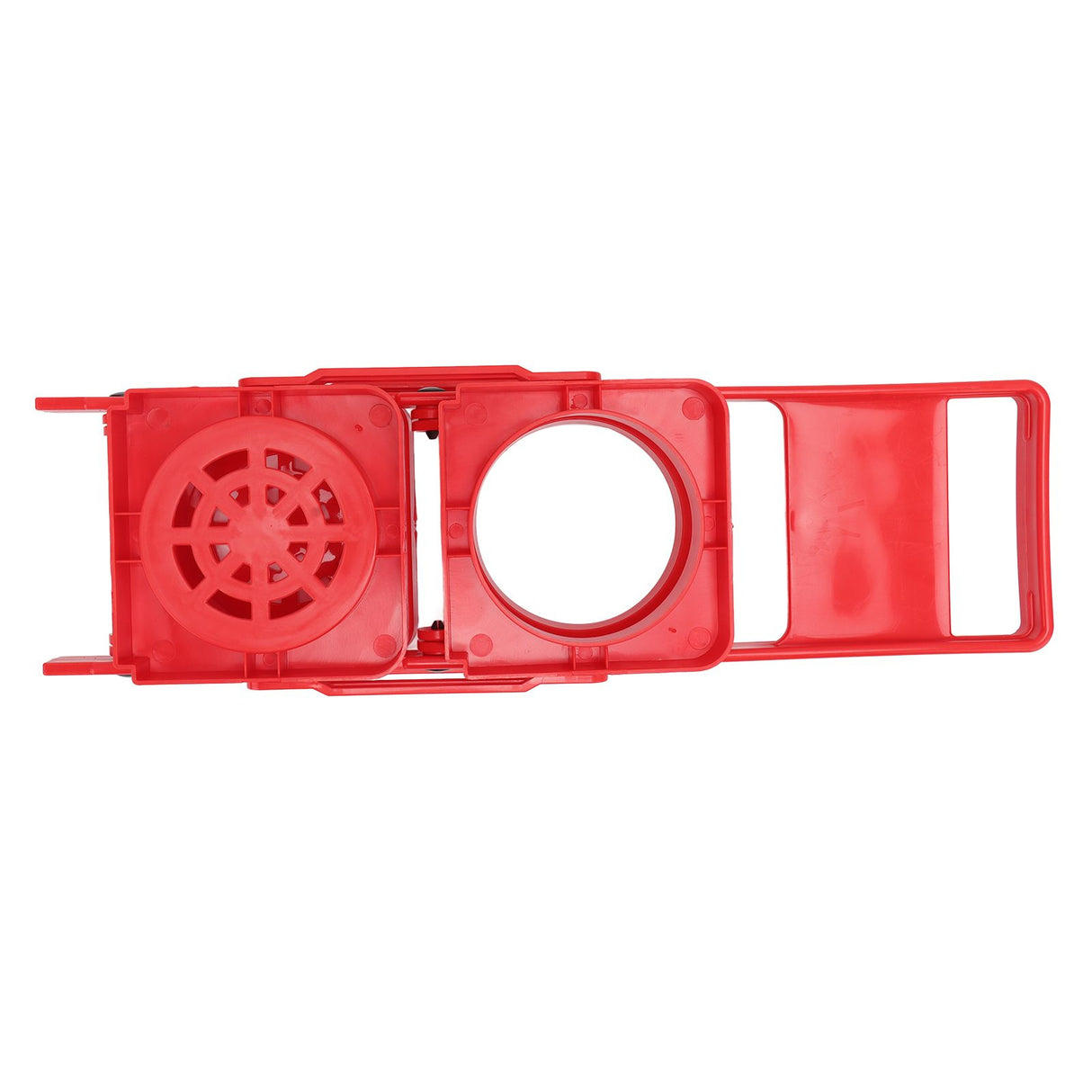 Beer Caddy Holder 2 Pack Foldable Portable Beer Beverage Display Basket Beer Bottle Carrier with Thickened Handle Red