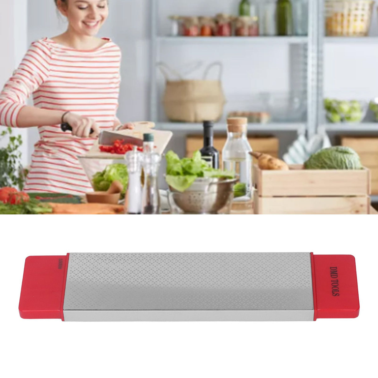 Diamond Sharpening Stone Double Sided 360 1000 Grit Knife Sharpener for Speed Skating Ice Skate