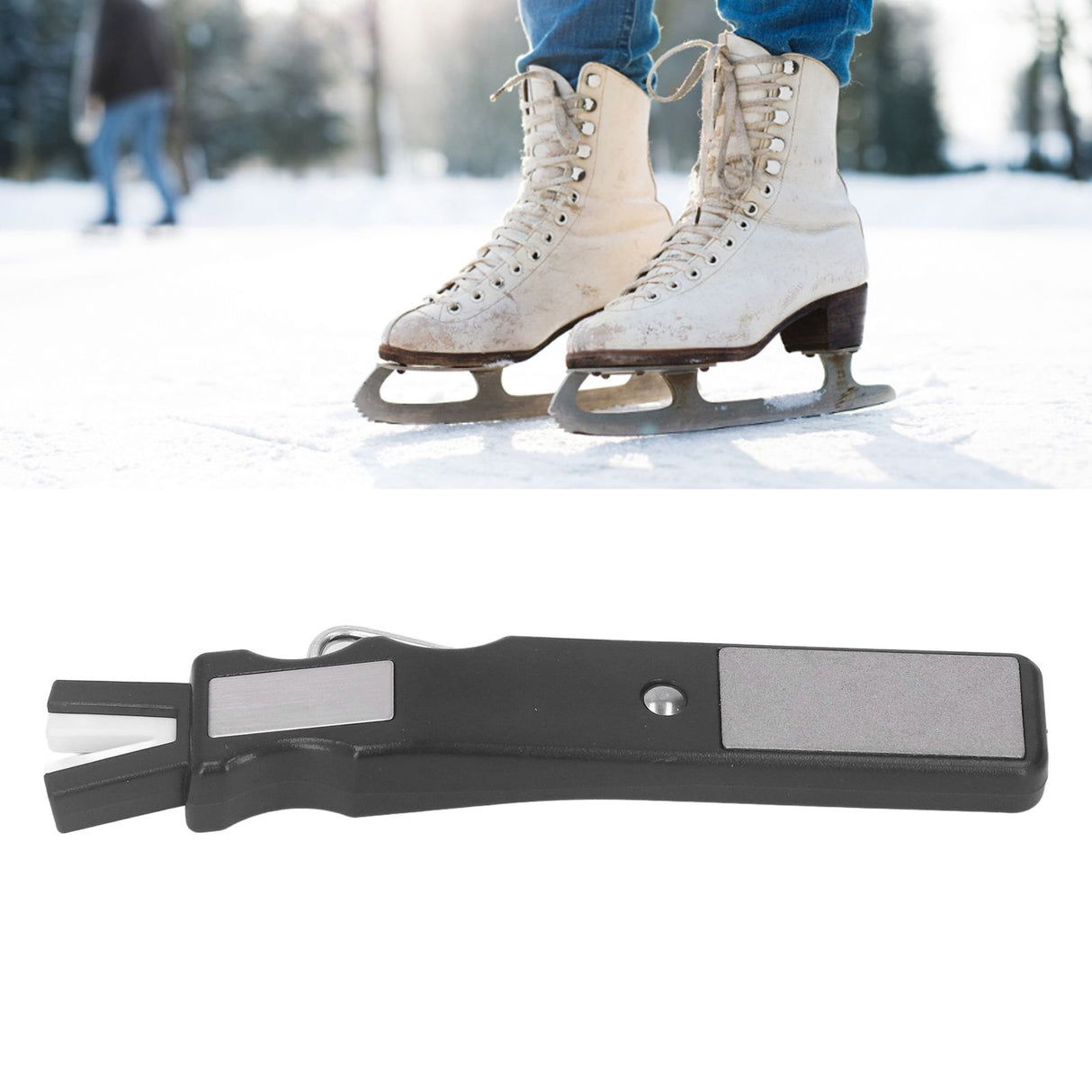 Ice Skates Blade Sharpener Ice Skates Blade Grinder Stone Knife Sharpener Grinding Tool