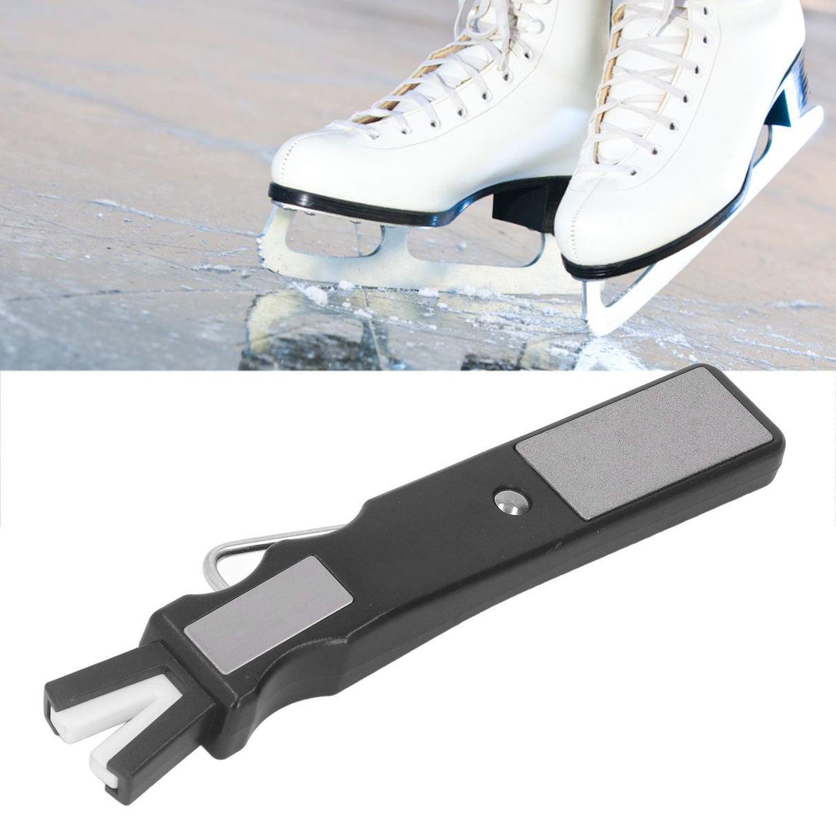 Ice Skates Blade Sharpener Ice Skates Blade Grinder Stone Knife Sharpener Grinding Tool