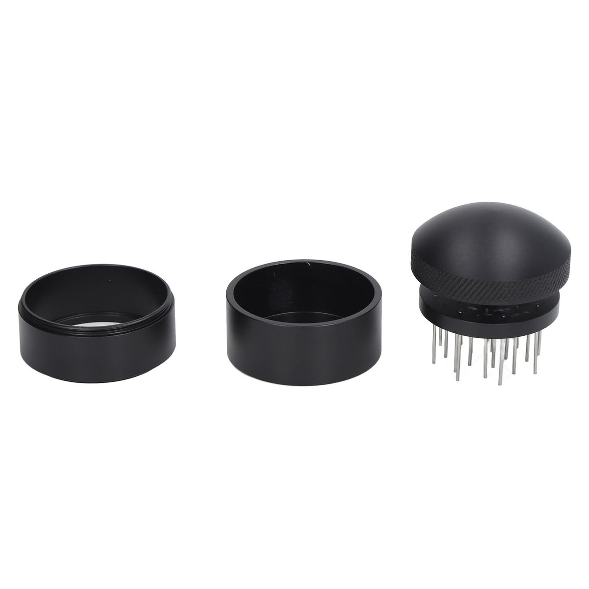 Coffee Needle Distributor Rust Resistant Stainless Steel Needle Coffee Stirrer with Base for Cafes Home 51MM