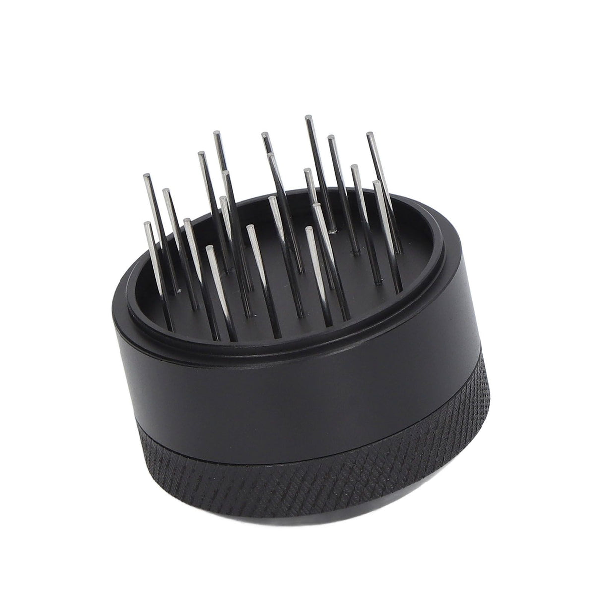Coffee Needle Distributor Rust Resistant Stainless Steel Needle Coffee Stirrer with Base for Cafes Home 53MM