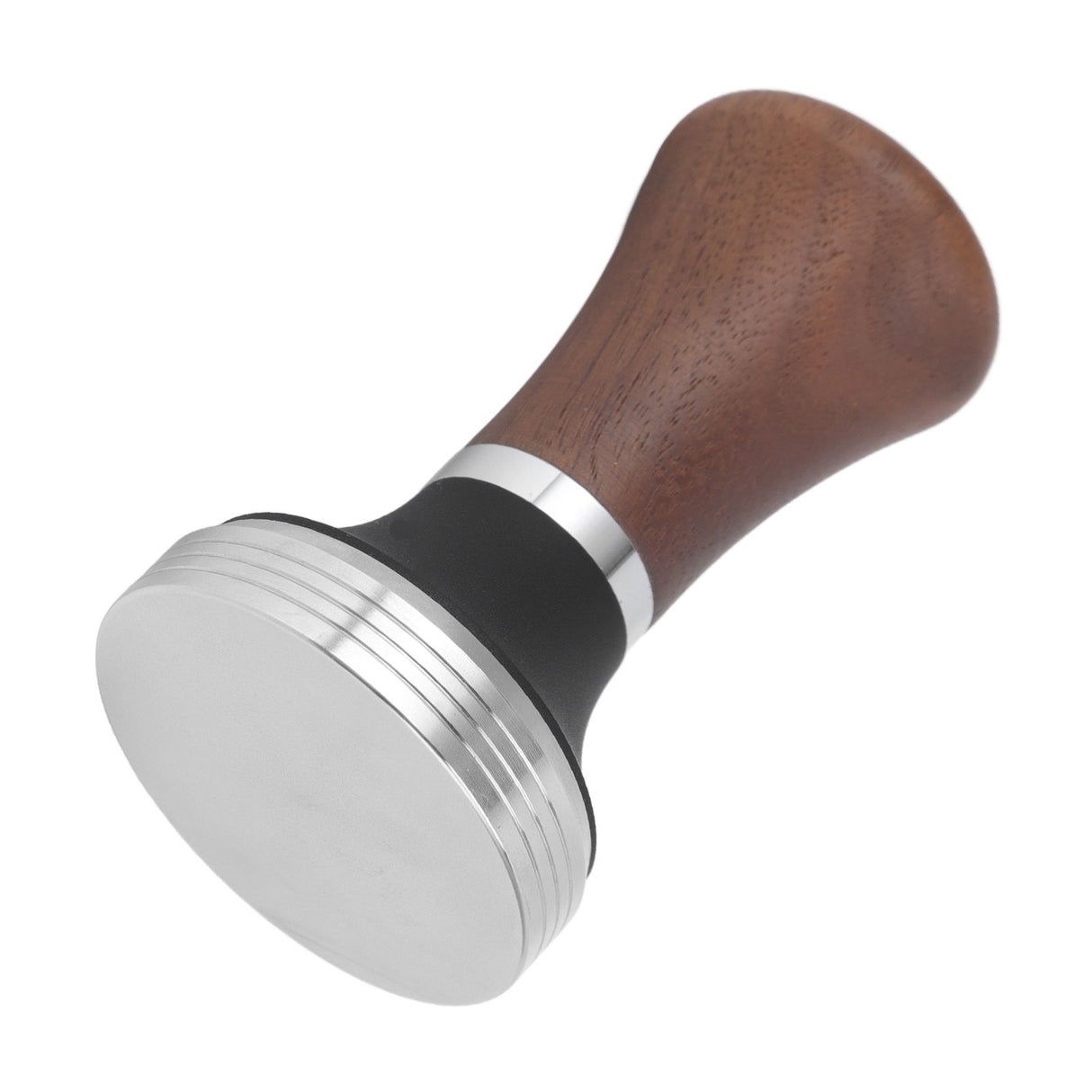 51mm Coffee Tamper Food Grade Stainless Steel Pressure Tamper with Wooden Handle for Coffee Tools