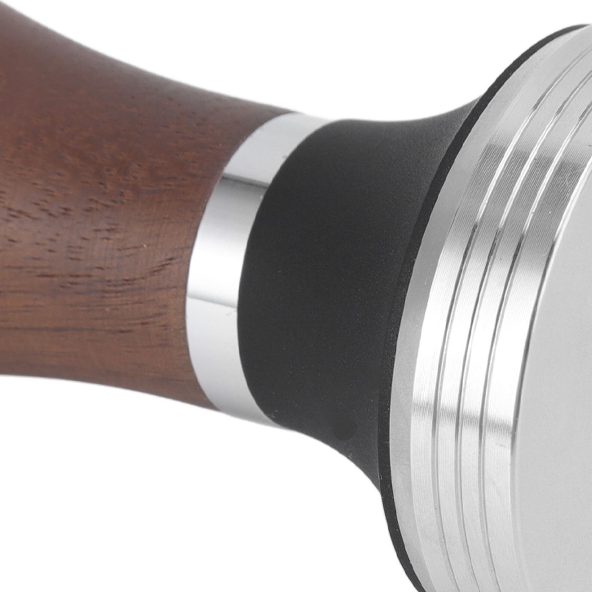 51mm Coffee Tamper Food Grade Stainless Steel Pressure Tamper with Wooden Handle for Coffee Tools