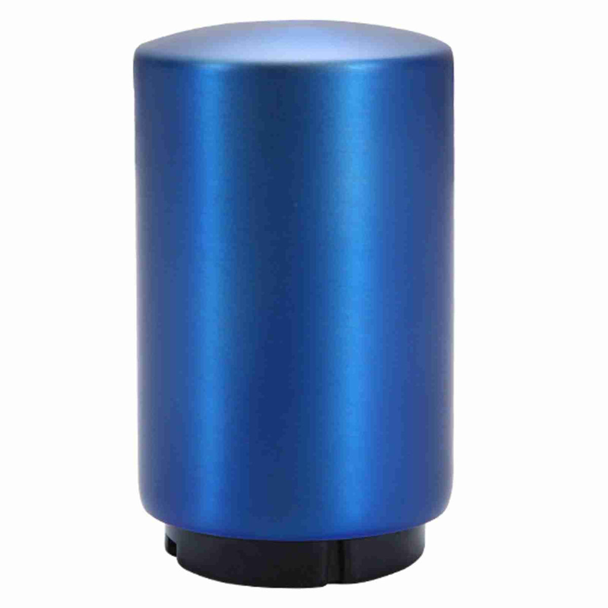Automatic Bottle Opener Magnetic Stainless Steel Push Down Bottle Lid Opening Tool for Beer Glass Beverage Bottle Blue