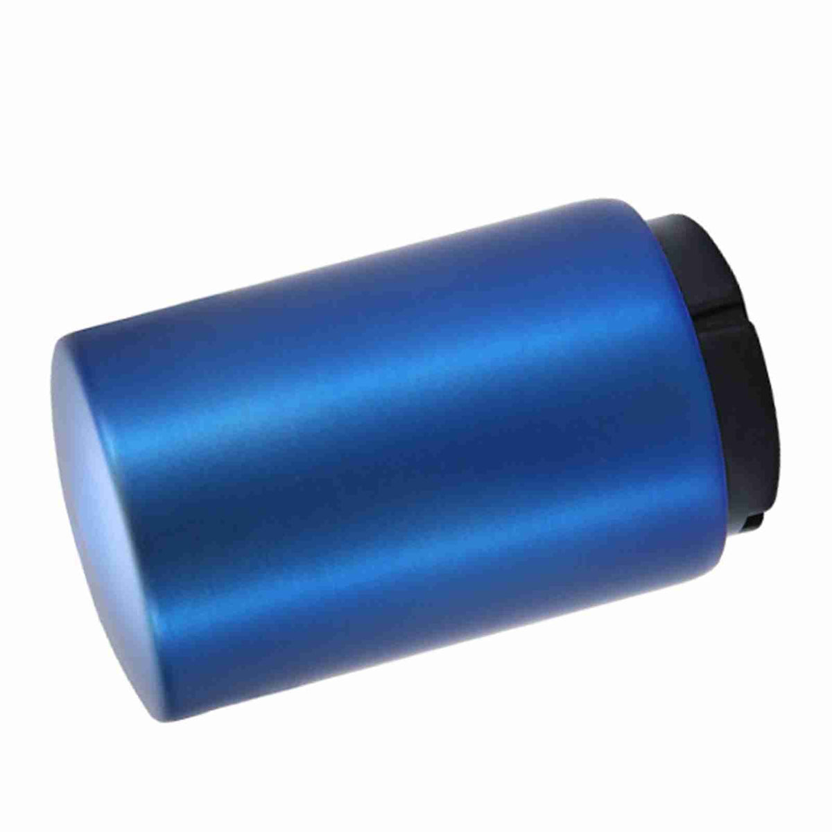 Automatic Bottle Opener Magnetic Stainless Steel Push Down Bottle Lid Opening Tool for Beer Glass Beverage Bottle Blue