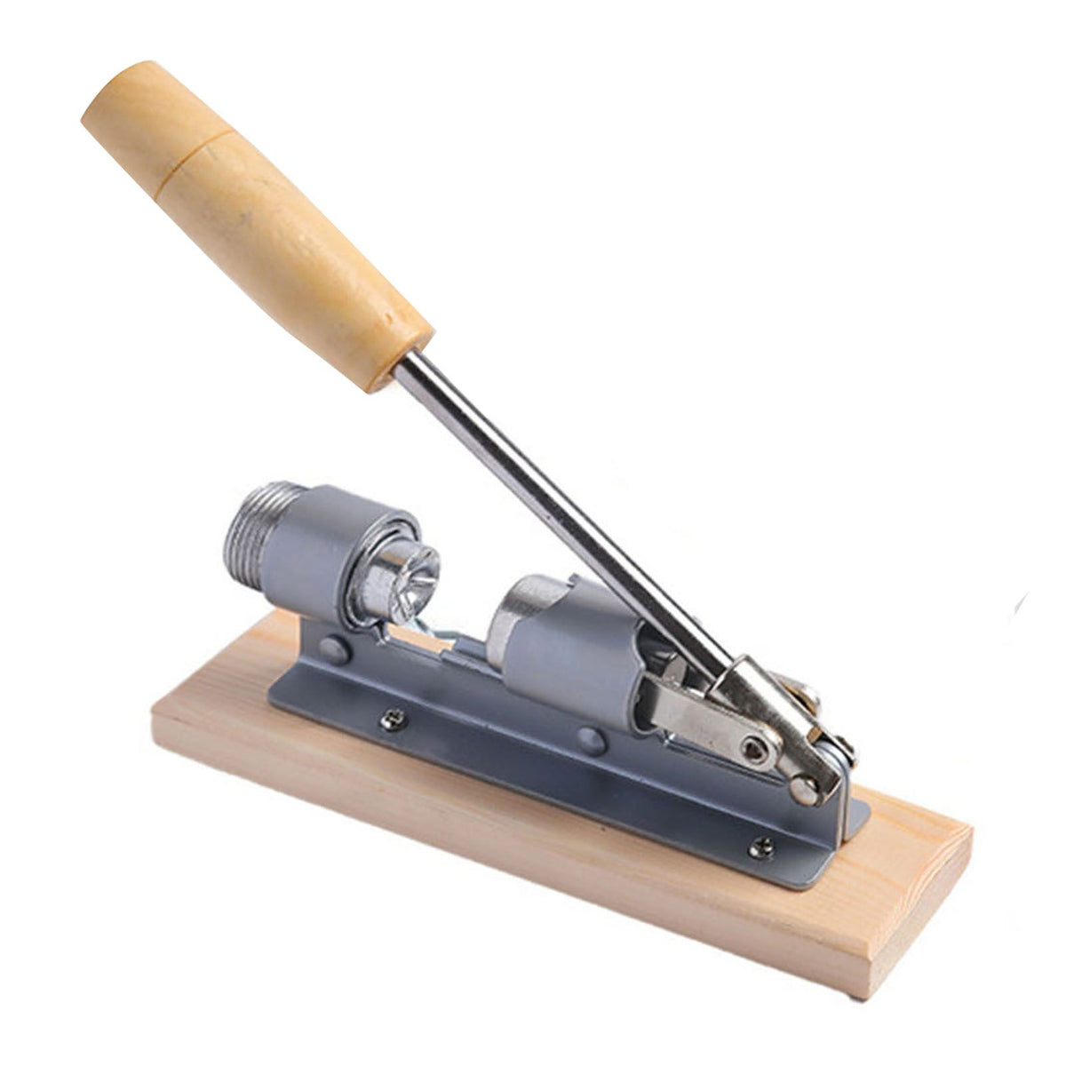 Pecan Nut Cracker Mechanical Regulable Design Wood Stainless Steel Walnut Plier Opener Tool