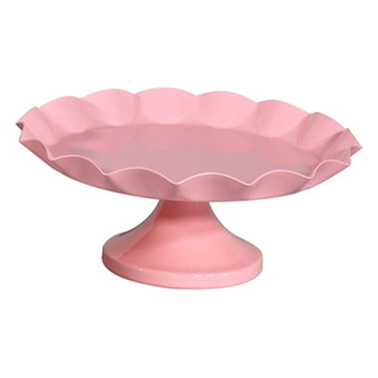 Cake Stand Minimalist Stable Decorative Multi Functional Cake Tray Holder for Cupcake Dessert Fruit Pink S