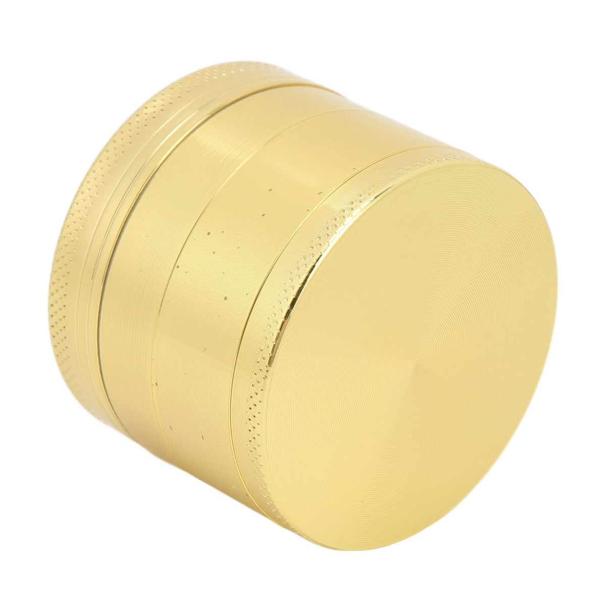 40mm Spice Grinder 4 Layers Aluminium Alloy Gold Coin Design Spice Crusher for Home Kitchen