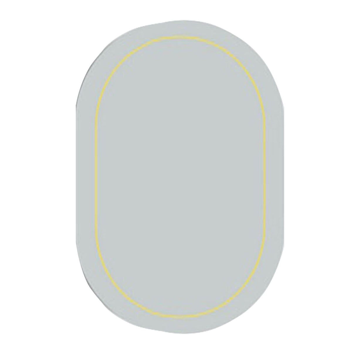 2Pcs Leather Oval Dining Food Mat Oil Proof Insulation Restaurant Table Home Hotel Non Slip Bowl Pad Placemat Light Gray