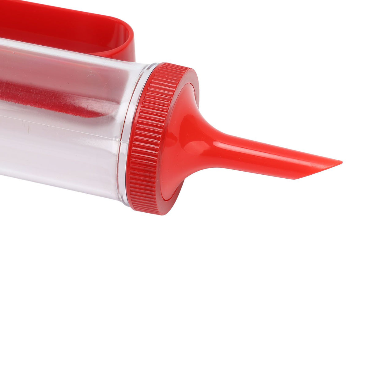Biscuits Press Gun Kit Transparent Tube Food Grade Odorless Safe Biscuits Maker Press Machine Red