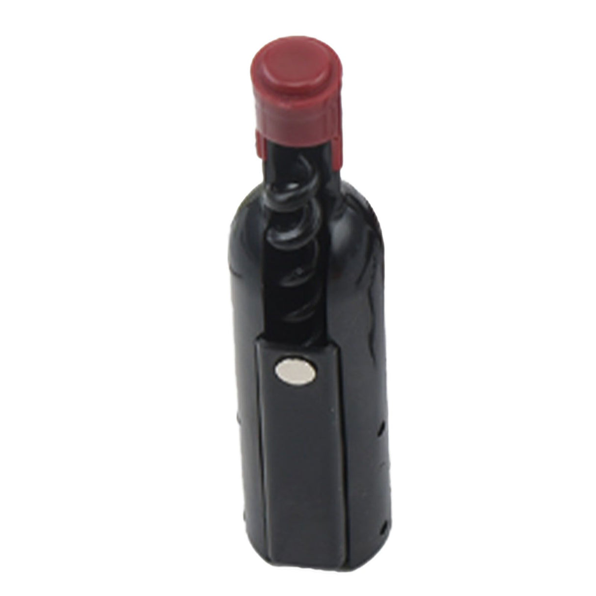 Wine Opener Black Multifunctional Magnet Design Portable Stainless Steel Wine Opener