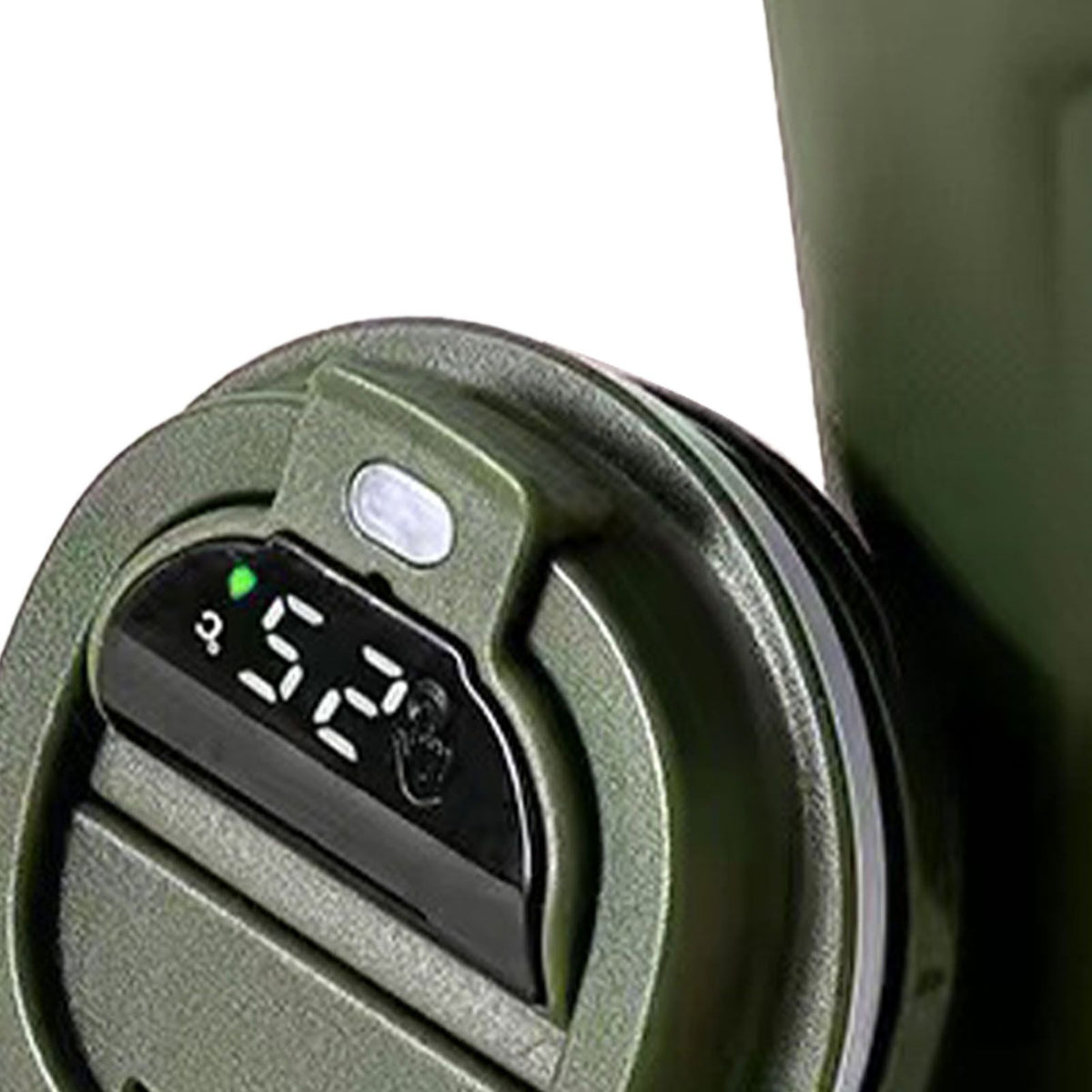 Smart Temperature Display Coffee Cup Portable 304 Stainless Steel Insulation Cup Simple Style Pure Color Generation 2nd Green 510ml