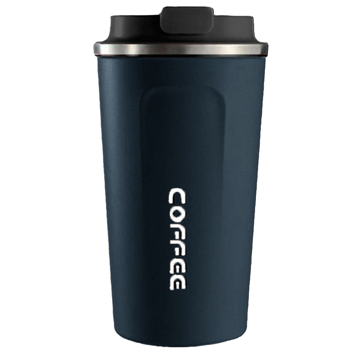 Smart Temperature Display Coffee Cup Portable 304 Stainless Steel Insulation Cup Simple Style Pure Color Generation 2nd Blue 380ml