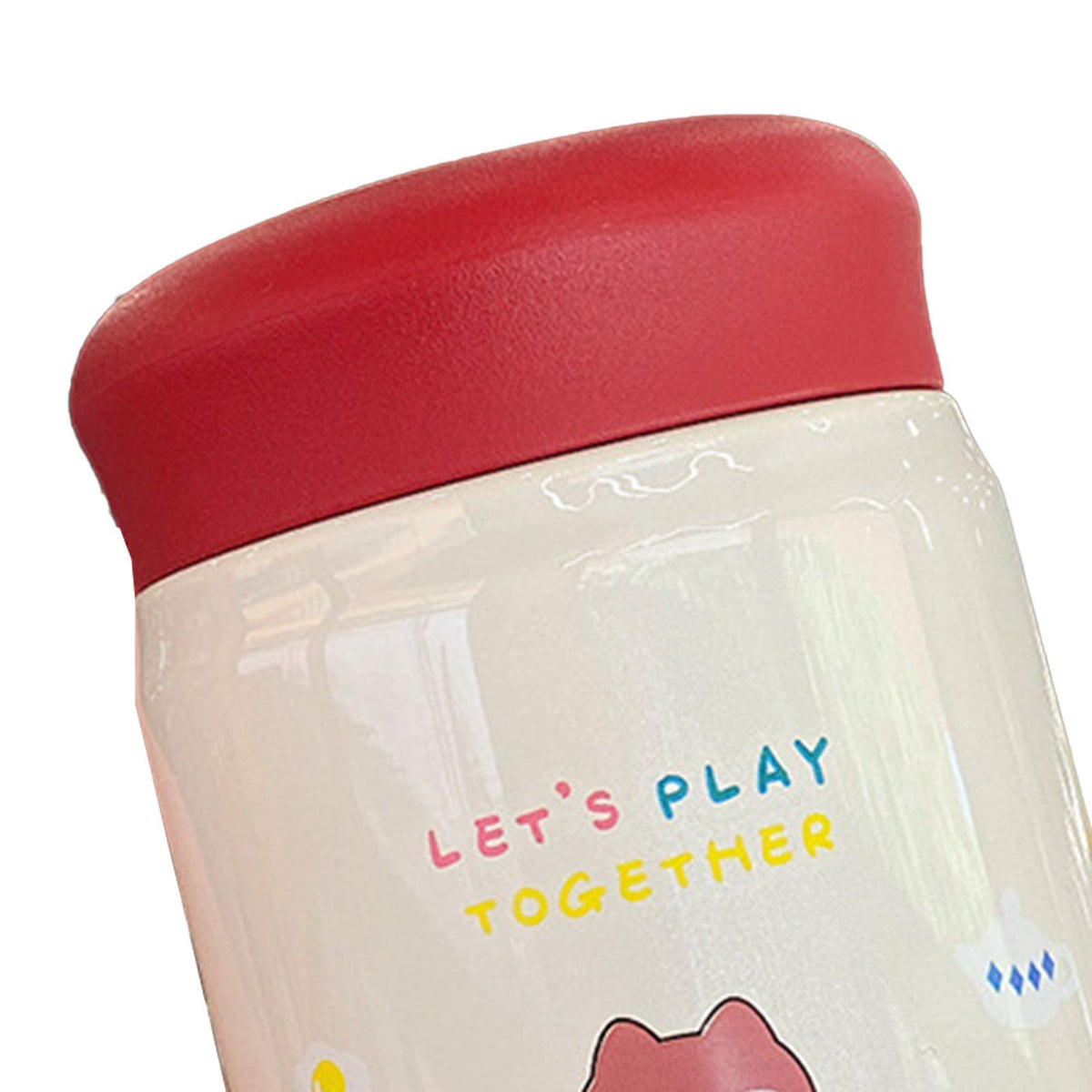 320ml Stainless Steel Insulated Vacuum Food Jar Cup Container with Lid for Outdoor Cartoon Portable Bottle Fox