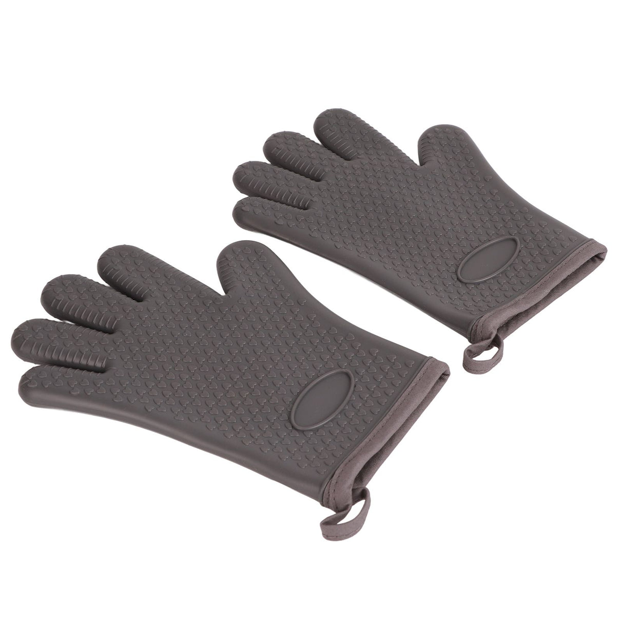 Heat Resistant Gloves Grilling Gloves Anti Scalding Silicone Oven Gloves for Kitchen Cooking Baking