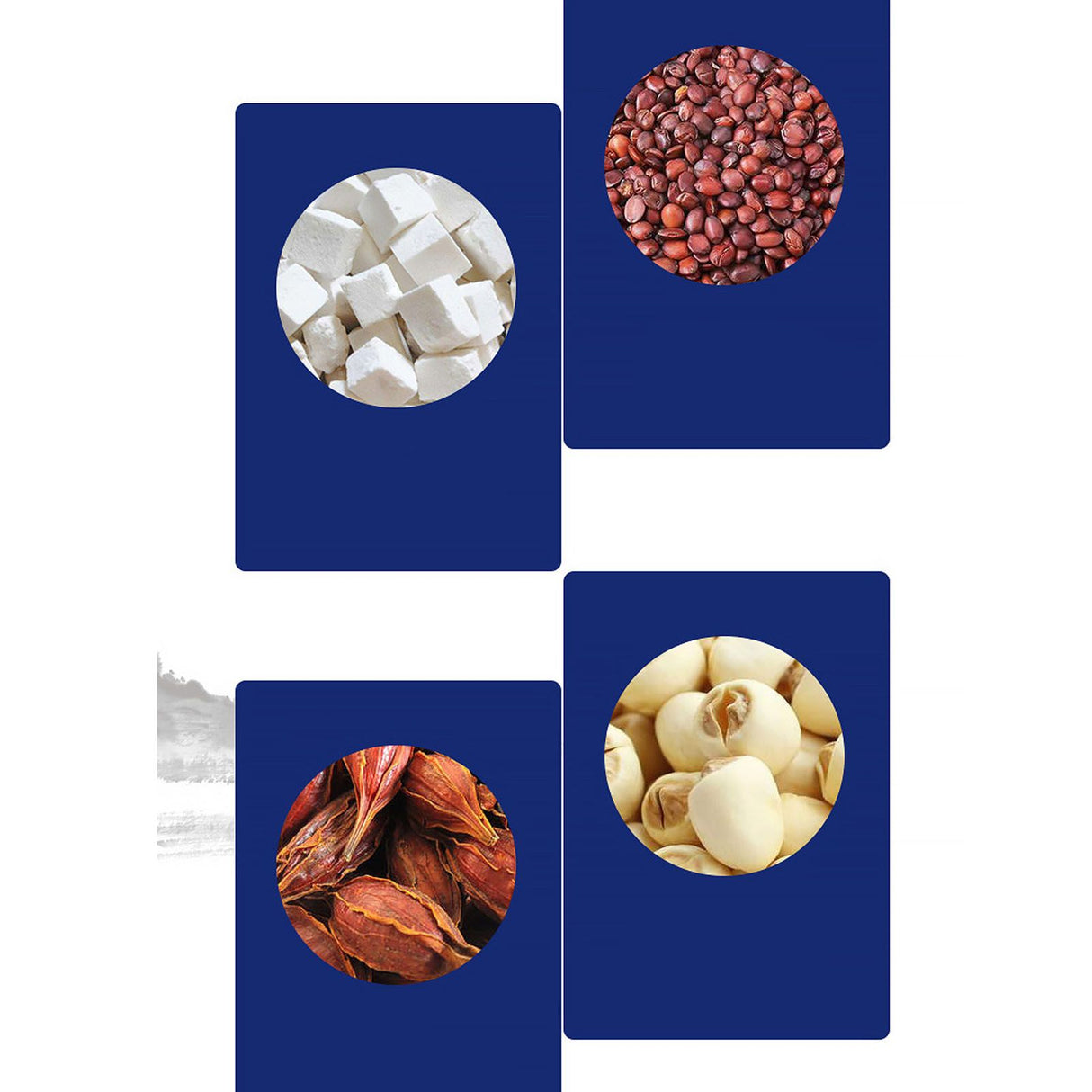 120g Natural Tea Lily Jujube Lotus Seed Cape Jasmine Combination Tea Individual Tea Bag 30 Counts
