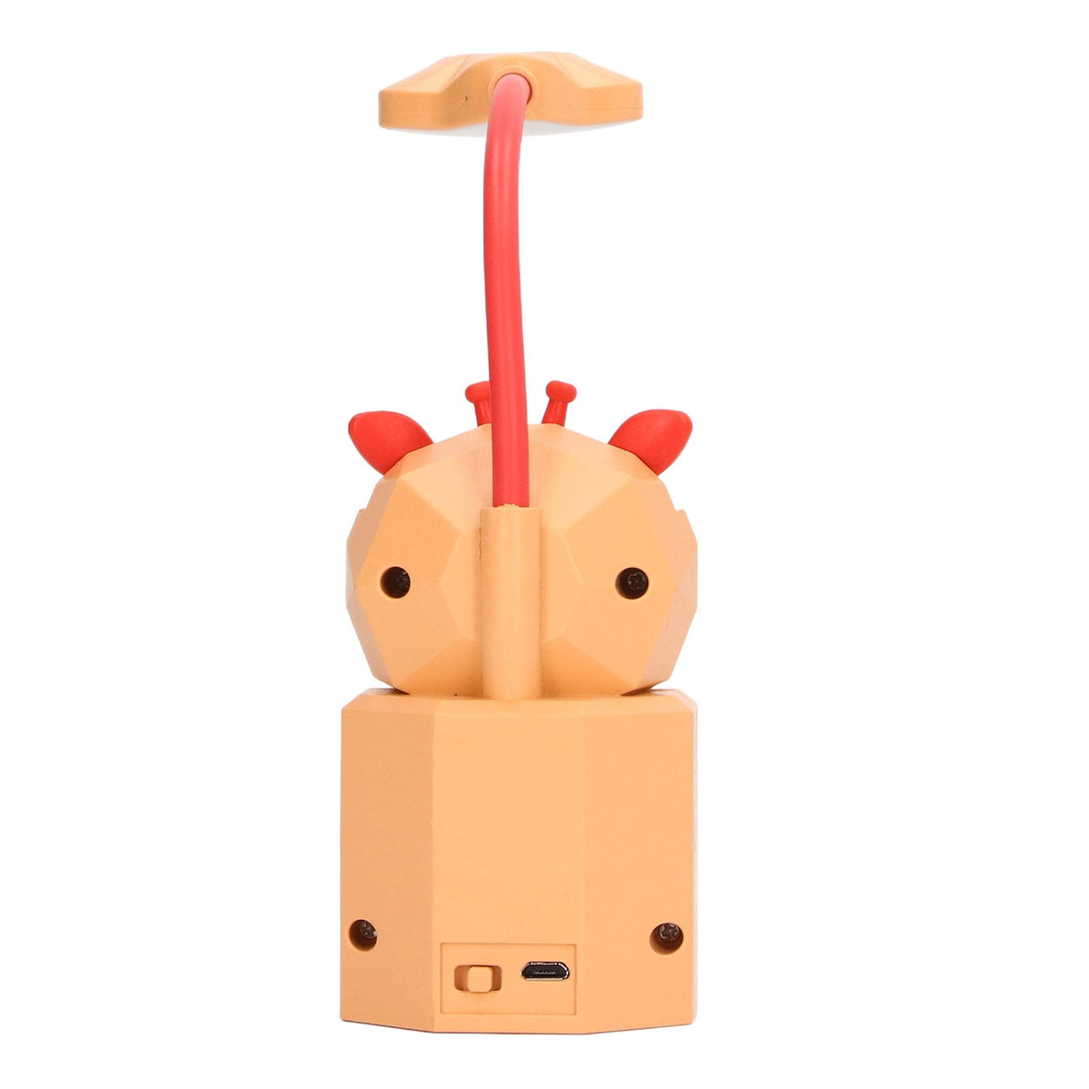 Night Lamp Desk Light LED 5V 3W Gooseneck USB Charging Deer Figurine for Home Table YC-5802 Orange