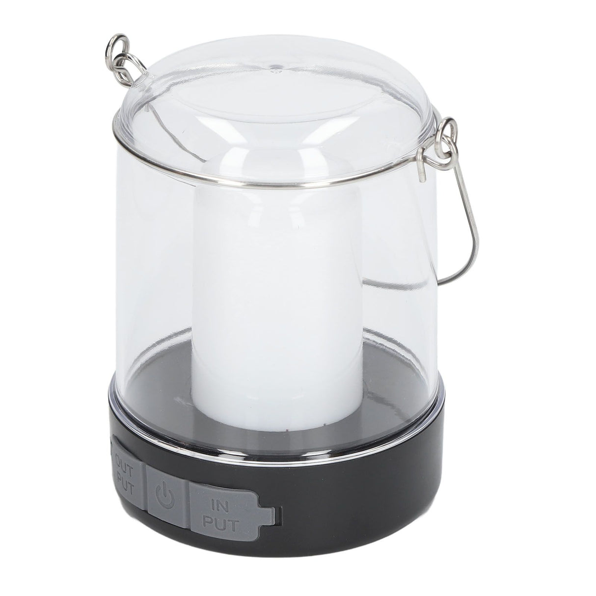LED Camping Lantern 3 Modes 360° Luminous Rechargeable Waterproof Portable Camping Lights with Hook for Outdoor Garden