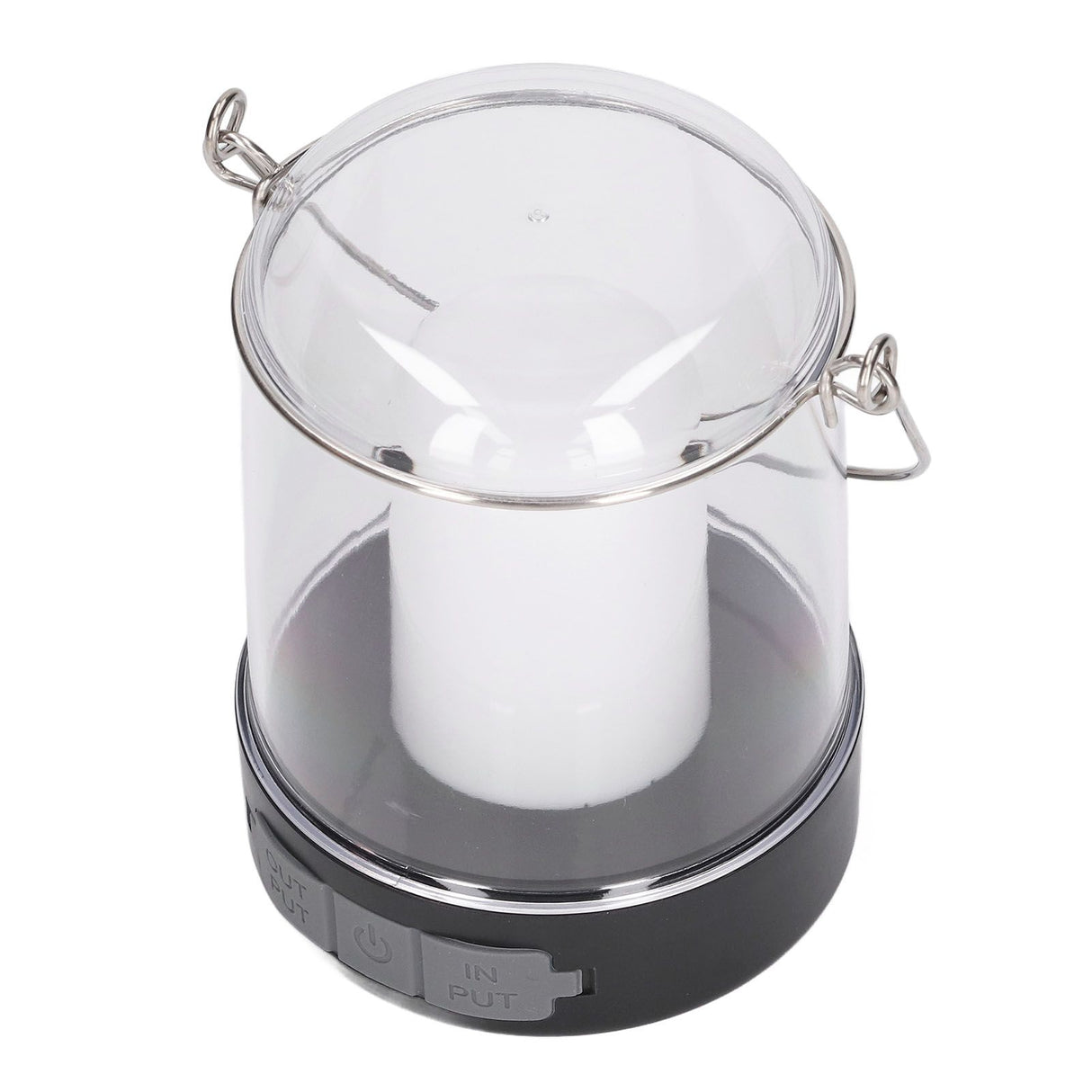 LED Camping Lantern 3 Modes 360° Luminous Rechargeable Waterproof Portable Camping Lights with Hook for Outdoor Garden