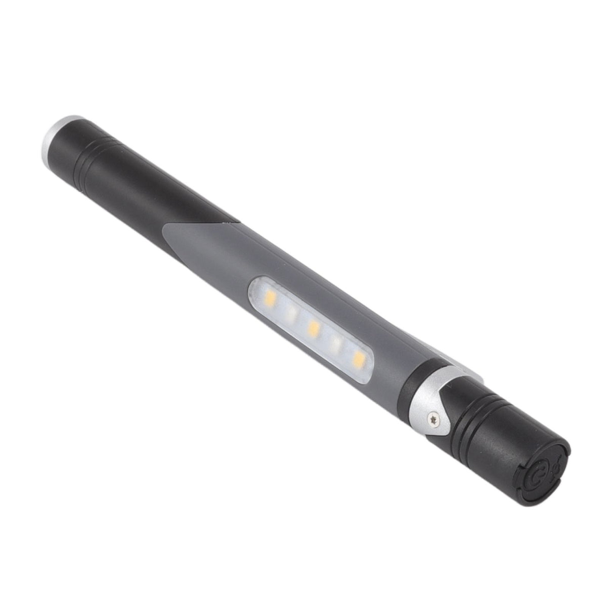Pen Flashlight USB Charge 3 Light Sources LED Chip Clip Design Widely Used Pen Light Flashlight for Repair Hospital Black