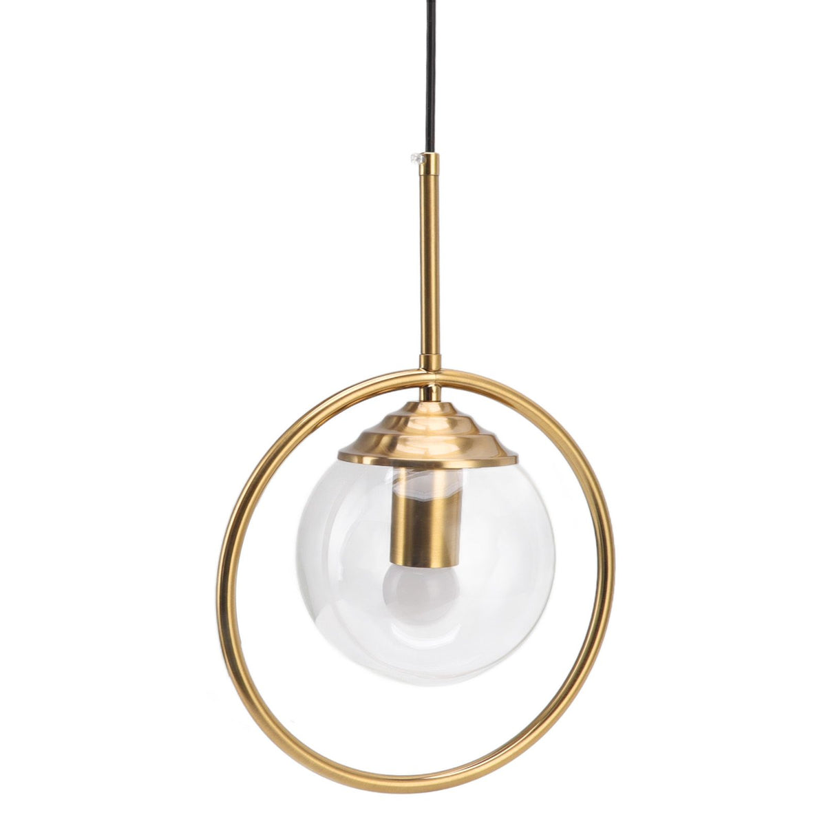 Ceiling Pendant Lamp E27/E26 Calibre Glass Iron Minimalist Style Hanging Pendant Light for Kitchens AC 85 to 265V