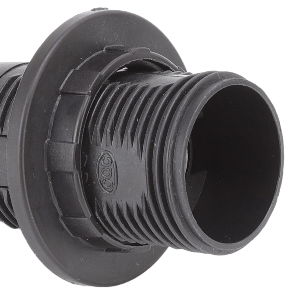 10PCS E14 Lamp Holder ABS with Sleeve High Temperature Resistant Light Socket Base for Home Black