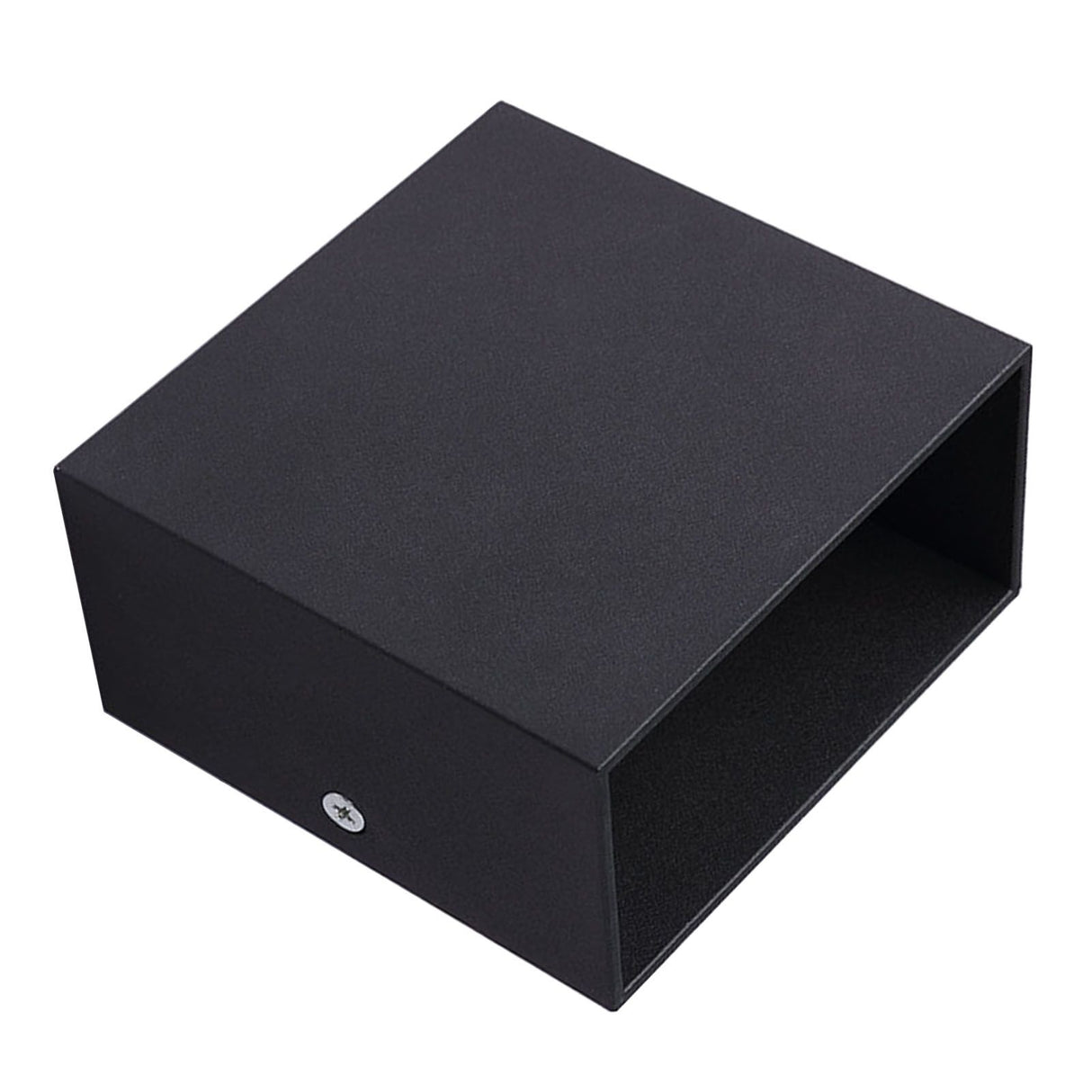 LED Wall Lights Multifunction Innovative Aluminum Wall Mounted Lamp for Bedroom Living Room Hallway 7W Black Warm Light