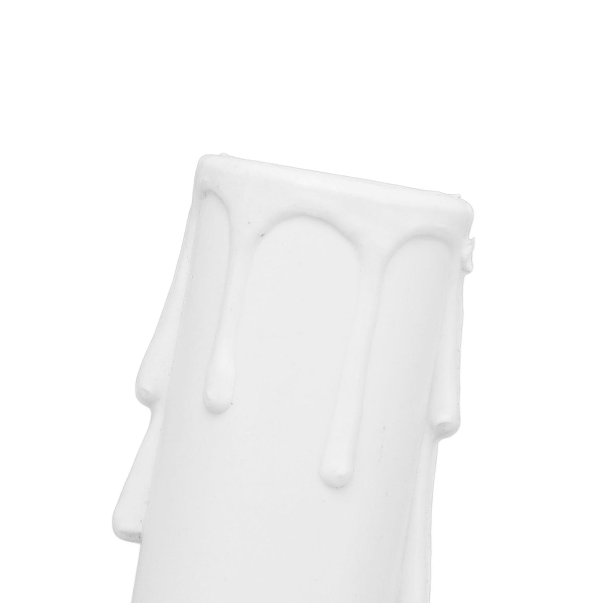 20pcs 4 Inch Candle Covers Sleeves Simulation Wax Drop E12 Candle Light Socket Covers for Chandelier