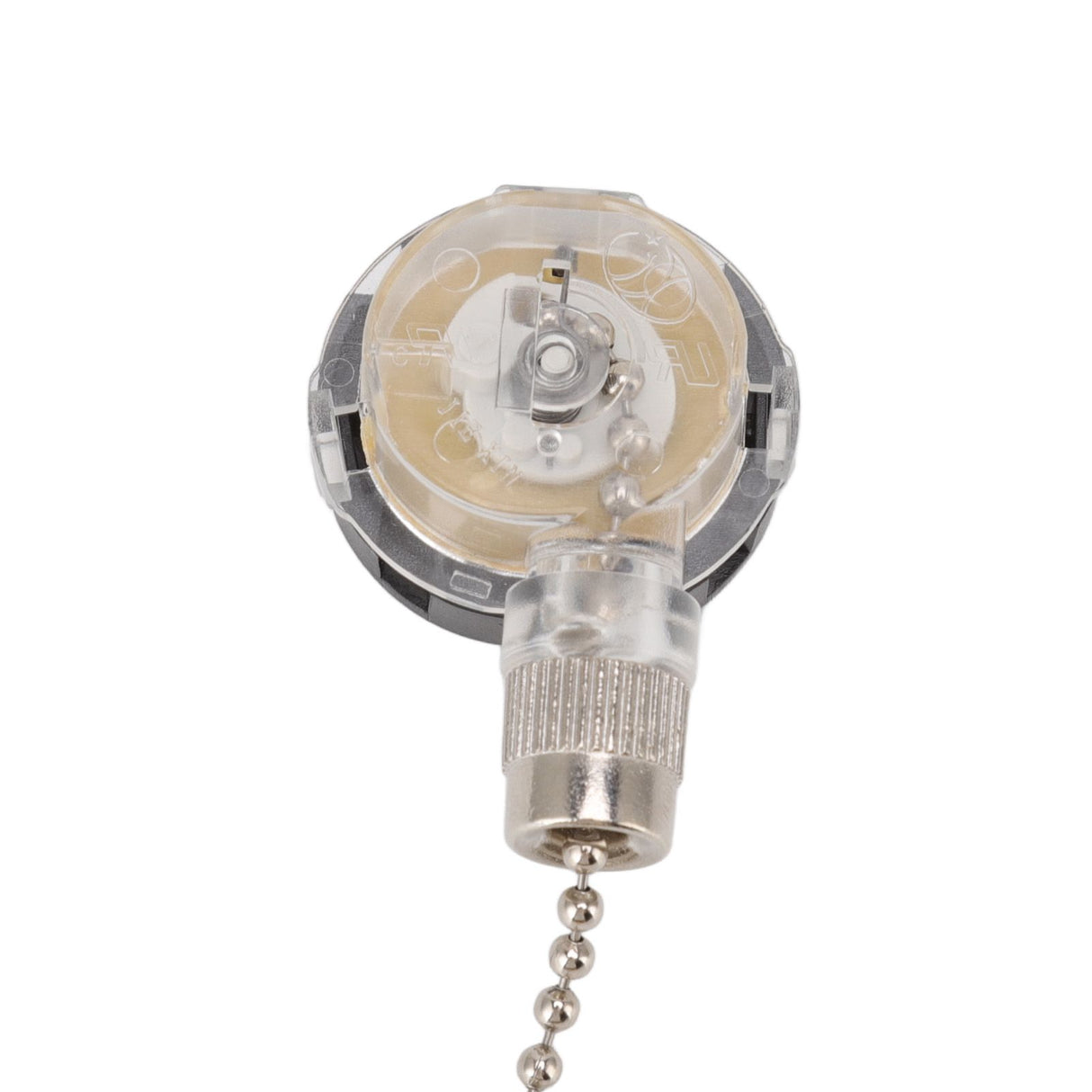 3Pcs Ceiling Fan Lamp Switch Rustproof Replacement Ceiling Light Pull Chain Switch 250V 125V Chrome