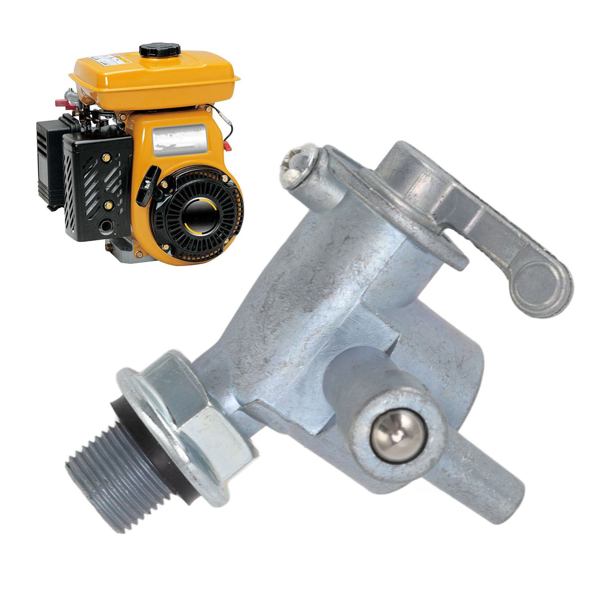 12mm Thread Fuel Tank Tap for Robin EY15 EY20 Ey28 RGX3500 RGX2400 Engine Replacement Parts
