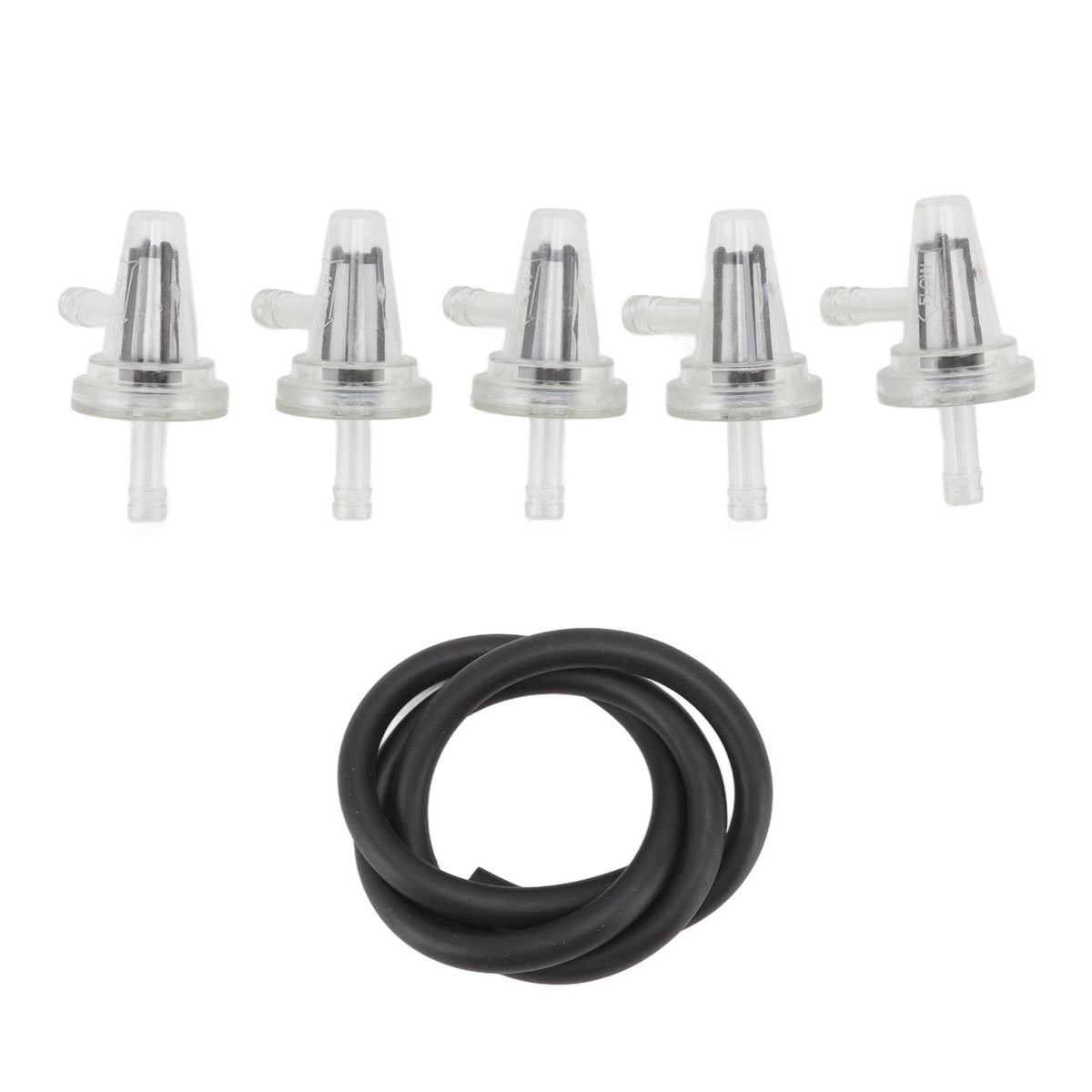Fuel Filter Kit 90 Degrees Right Angle Inline Fuel Filter for DT100 DT125 DT175 BW350 BW50 BW80 1/4 6mm 7mm