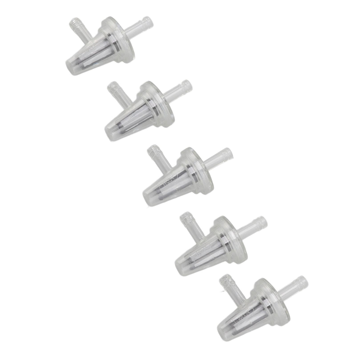 Fuel Filter Kit 90 Degrees Right Angle Inline Fuel Filter for DT100 DT125 DT175 BW350 BW50 BW80 1/4 6mm 7mm