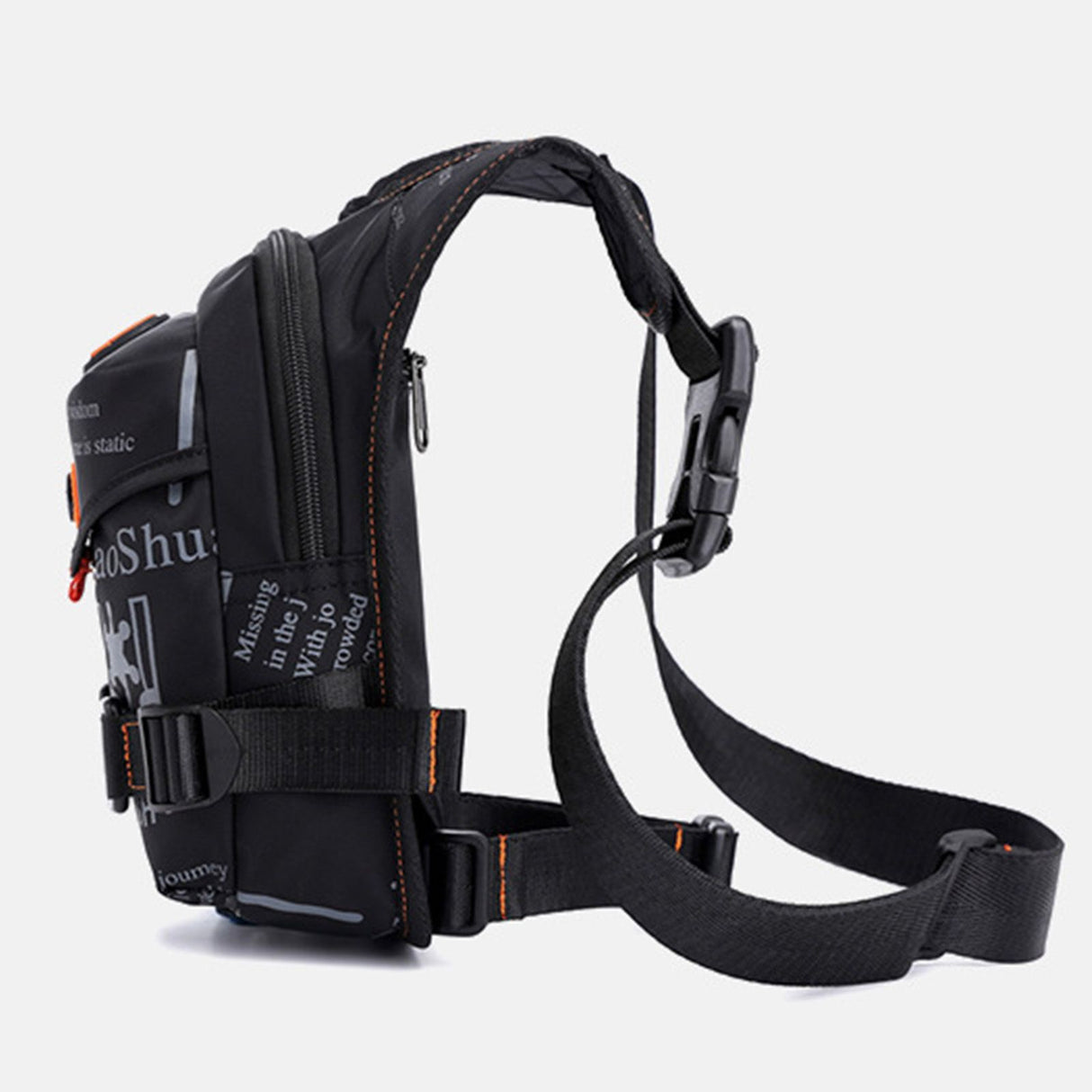 Motorcycle Leg Bag Portable Waterproof Nylon Waist Pack Outdoor Cycling Cross Chest Bag